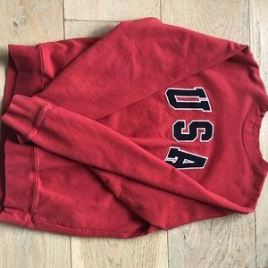 USA crew neck